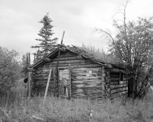 Historic Photo : Town of Chisana, Earl Herst Cabin, Chisana, Valdez-Cordova Census Area, AK 3 Photograph