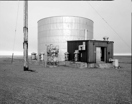 Historic Photo : POW-3 Distant Early Warning Line Station, Bullen Point, Prudhoe Bay, North Slope Borough, AK 1 Photograph