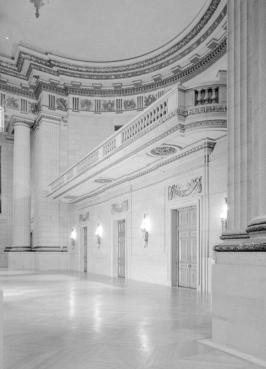 Historic Photo : Departmental Auditorium, Constitution Avenue between Twelfth and Fourteenth Streets, Washington, District of Columbia, DC 5 Photograph
