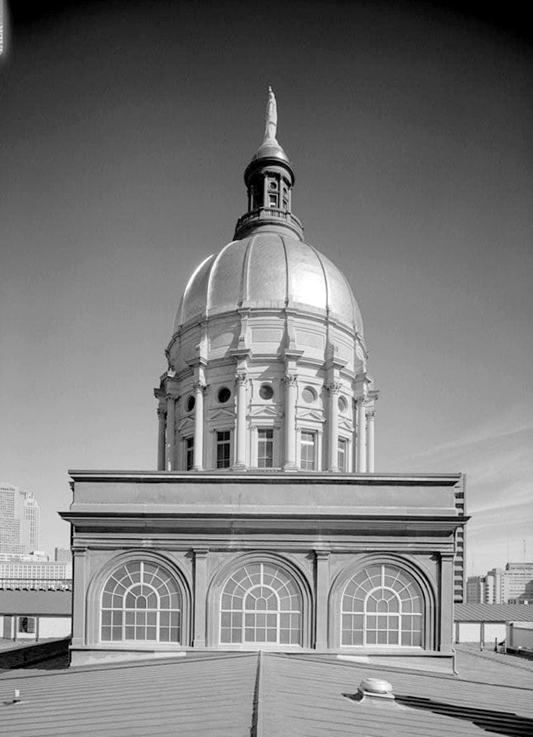Historic Photo : Georgia State Capitol, Capitol Square, Atlanta, Fulton County, GA 86 Photograph