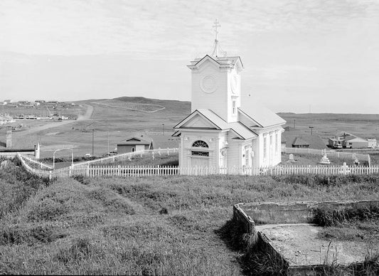 Historic Photo : Saints Peter & Paul Russian Orthodox Church, Church Street, Saint Paul, Aleutians West Census Area, AK 13 Photograph