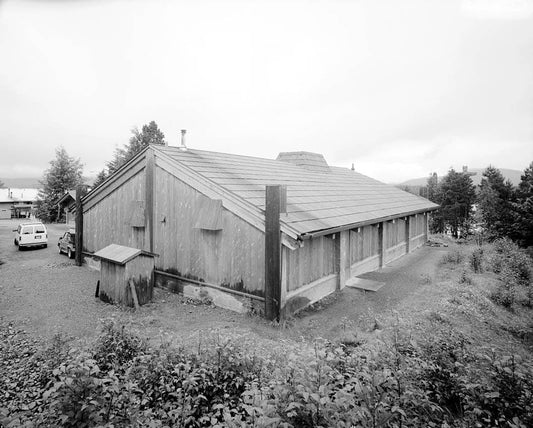 Historic Photo : Totem Park, Tribal House, Saxman, Ketchikan Gateway Borough, AK 1 Photograph