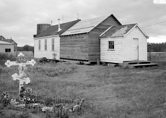 Historic Photo : Elevation of the Holy Cross Russian Orthodox Church, South Naknek, Bristol Bay Borough, AK 1 Photograph