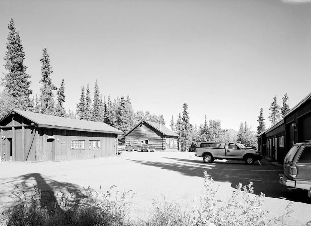 Historic Photo : Mount McKinley Headquarters, Barn, Cantwell, Denali Borough, AK 1 Photograph