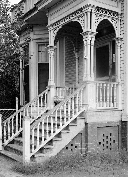 Historic Photo : Savannah Victorian Historic District, Bounded by Gwinnett, East Broad, West Broad Street & Anderson Lane, Savannah, Chatham County, GA 150 Photograph