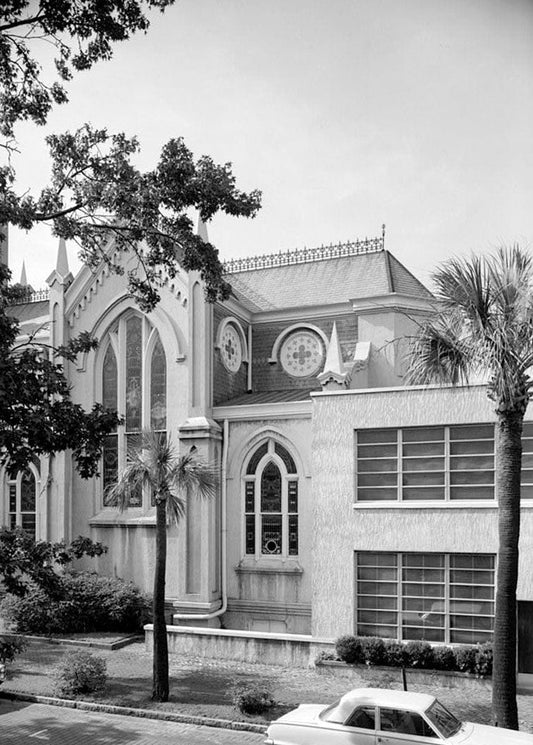 Historic Photo : Mickve Israel Synagogue, 428 Bull Street, Savannah, Chatham County, GA 5 Photograph