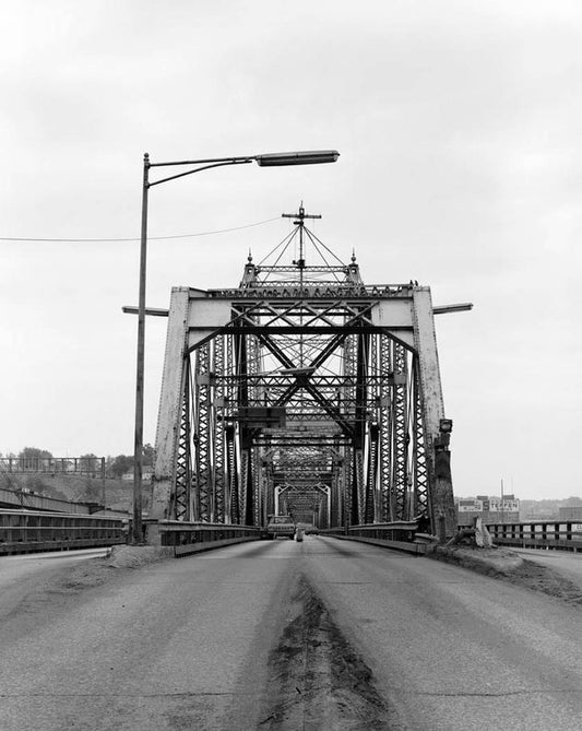 Historic Photo : Pacific Shortline Bridge, U.S. Route 20,spanning Missouri River, Sioux City, Woodbury County, IA 94 Photograph
