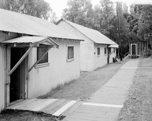 Historic Photo : Cripple Creek, Bunkhouses, Ester, Fairbanks North Star Borough, AK 1 Photograph