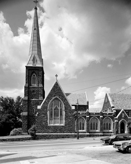 Historic Photo : Cathedral Church of St. John, Concord Avenue & North Market Street, Wilmington, New Castle County, DE 5 Photograph