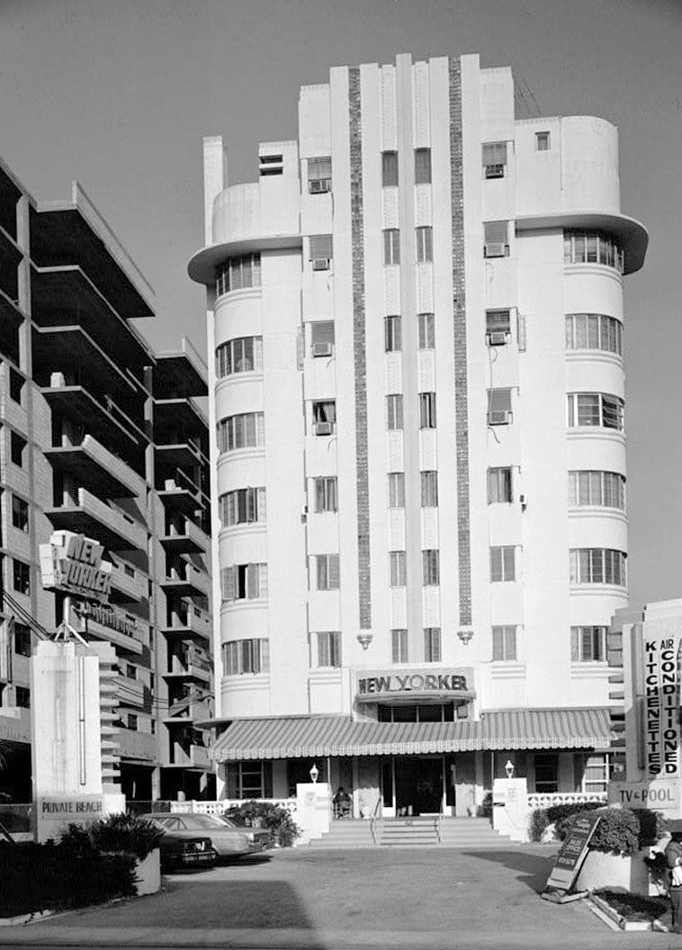 Historic Photo : New Yorker Hotel, 1611 Collins Avenue, Miami, Miami-Dade County, FL 3 Photograph