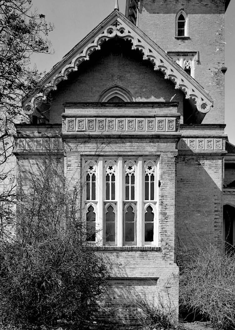 Historic Photo : Lesley-Travers Mansion, 112 West Sixth Street, New Castle, New Castle County, DE 21 Photograph