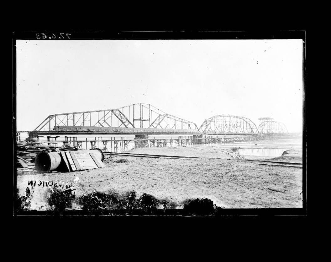 Historic Photo : Pacific Shortline Bridge, U.S. Route 20,spanning Missouri River, Sioux City, Woodbury County, IA 6 Photograph