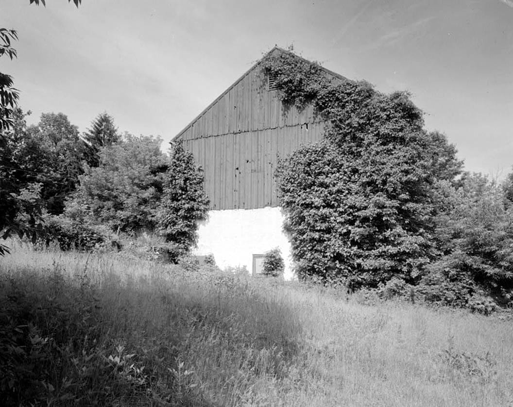 Historic Photo : J. M. Gross Bank Barn, West Main Street, Newark, New Castle County, DE 1 Photograph