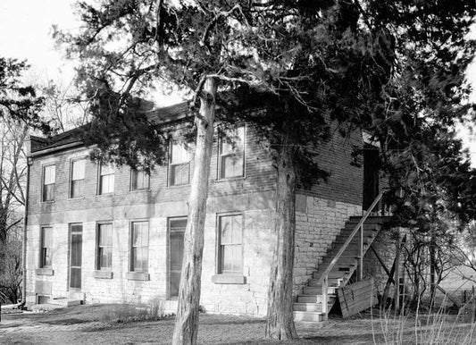 Historic Photo : Benjamin Franklin Pearson House, Dodge Street, Keosauqua, Van Buren County, IA 2 Photograph