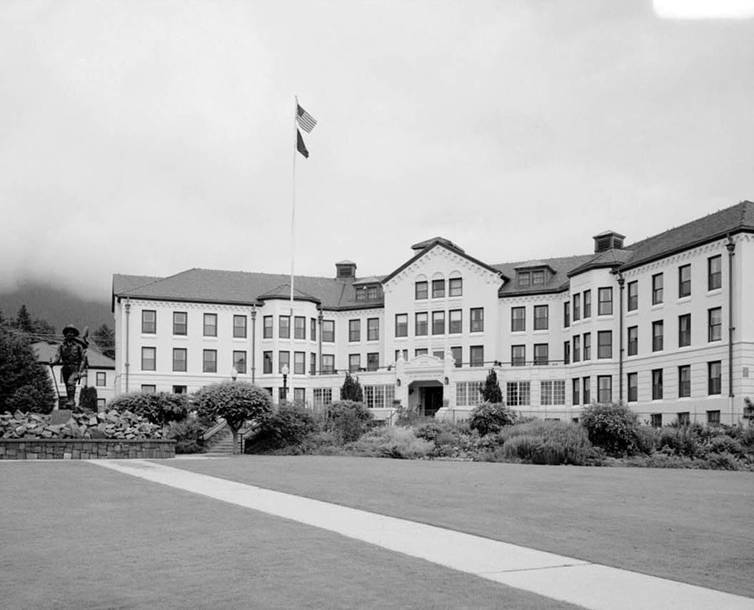 Historic Photo : Pioneer's Home, Katlian Avenue & Lincoln Street, Sitka, Sitka Borough, AK 1 Photograph