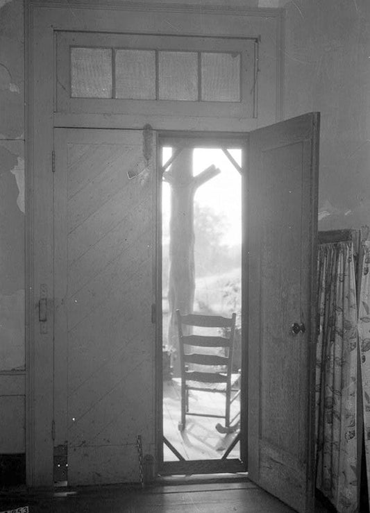 Historic Photo : Virginia Glover House, County Roads 19 & 4, Forkland, Greene County, AL 4 Photograph