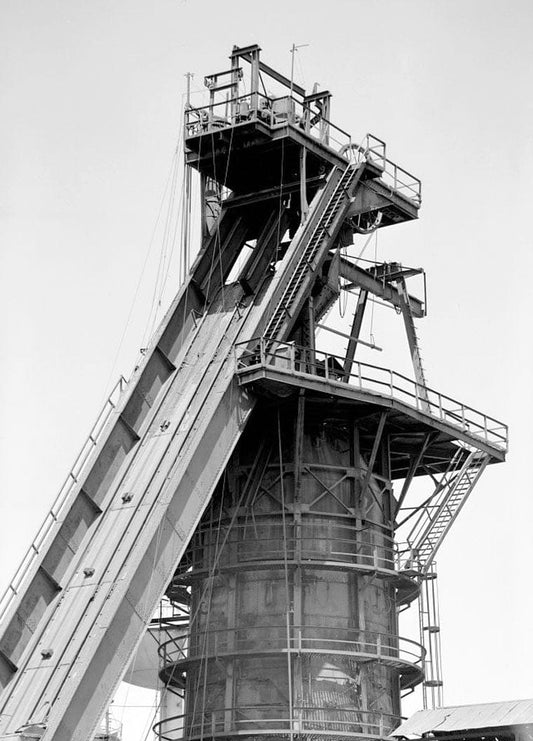 Historic Photo : Sloss-Sheffield Steel & Iron, First Avenue North Viaduct at Thirty-second Street, Birmingham, Jefferson County, AL 94 Photograph