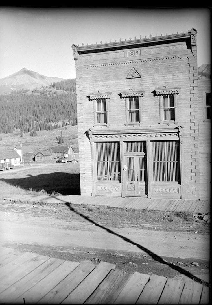 Historic Photo : Masonic Temple, , Kokomo, Summit County, CO 1 Photograph