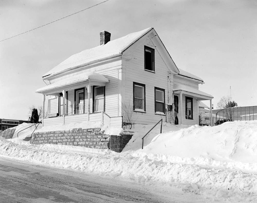 Historic Photo : P. J. Almquist House, 16 Second Street Northwest, Waukon, Allamakee County, IA 1 Photograph