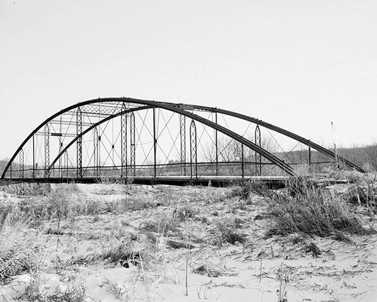 Historic Photo : Freeport Bridge, Spanning Upper Iowa River, Decorah, Winneshiek County, IA 6 Photograph