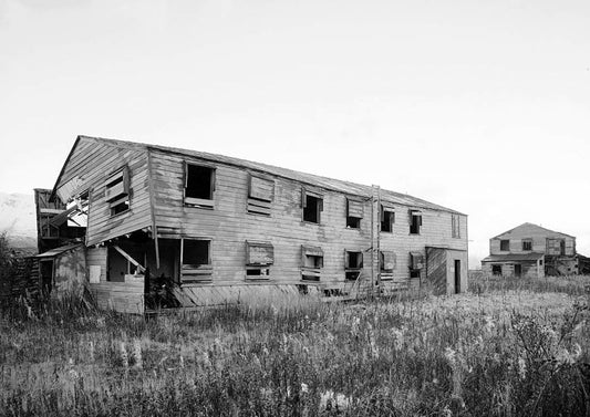 Historic Photo : Naval Operating Base Dutch Harbor & Fort Mears, Margaret Bay Cantonment Barracks, Unalaska, Aleutian Islands, AK 1 Photograph