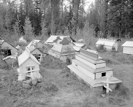 Historic Photo : St. Nicholas Russian Orthodox Churches, Eklutna, Anchorage, AK 5 Photograph