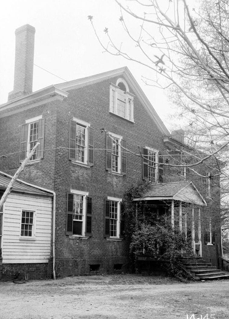 Historic Photo : Gilbert-Alexander-Wright House, 312 North Alexander Avenue, Washington, Wilkes County, GA 2 Photograph