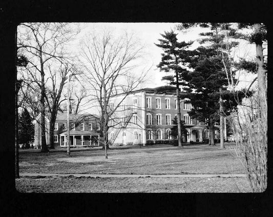 Historic Photo : Iowa Wesleyan College, Pioneer Hall, Broad Street, Mount Pleasant, Henry County, IA 1 Photograph