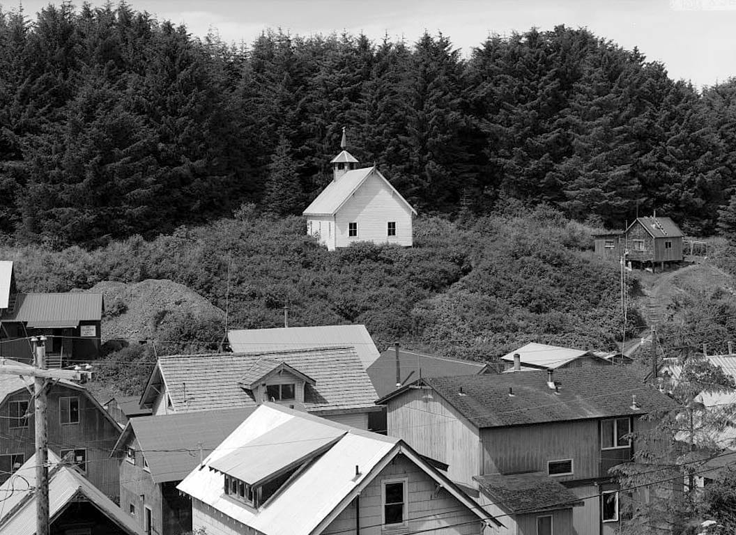Historic Photo : St. John the Baptist Russian Orthodox Church, Angoon, Skagway-Hoonah-Angoon Census Area, AK 7 Photograph