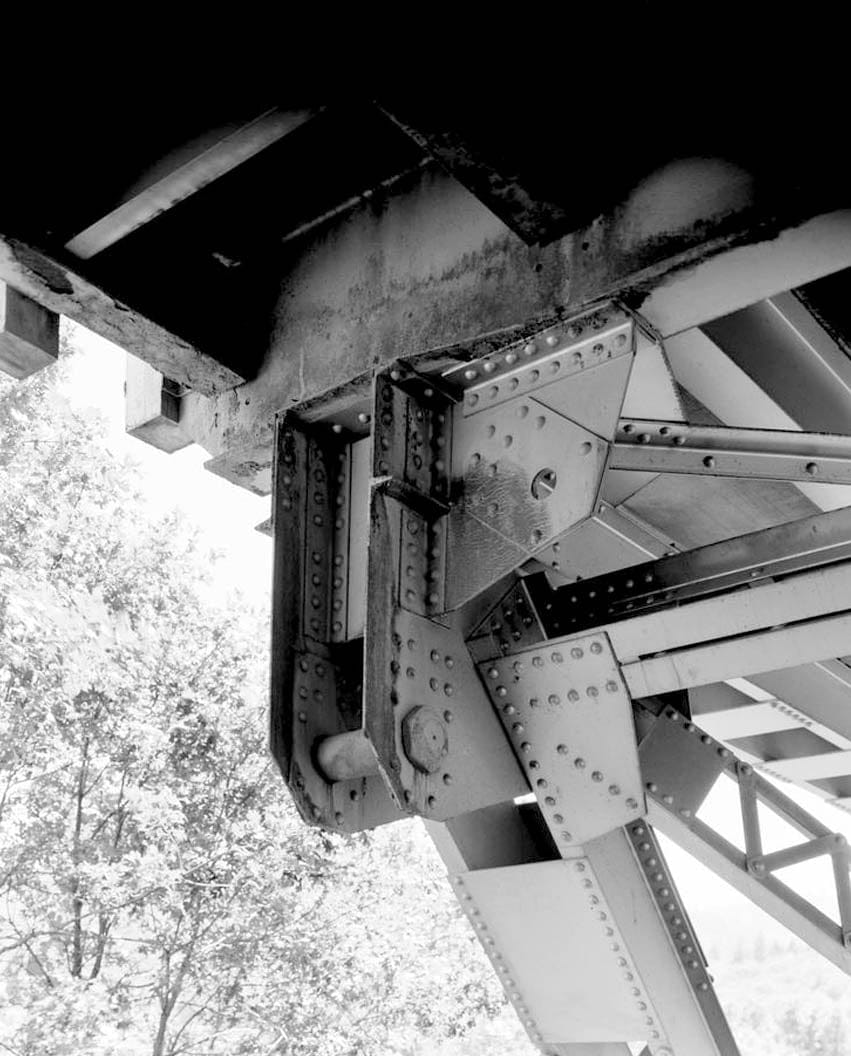 Historic Photo : South Fork Trinity River Bridge, State Highway 299 spanning South Fork Trinity River, Salyer, Trinity County, CA 10 Photograph