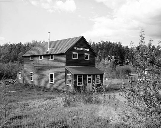 Historic Photo : Iditarod Trail Shelter Cabins, Knik Hall, Knik, Matanuska-Susitna Borough, AK 2 Photograph