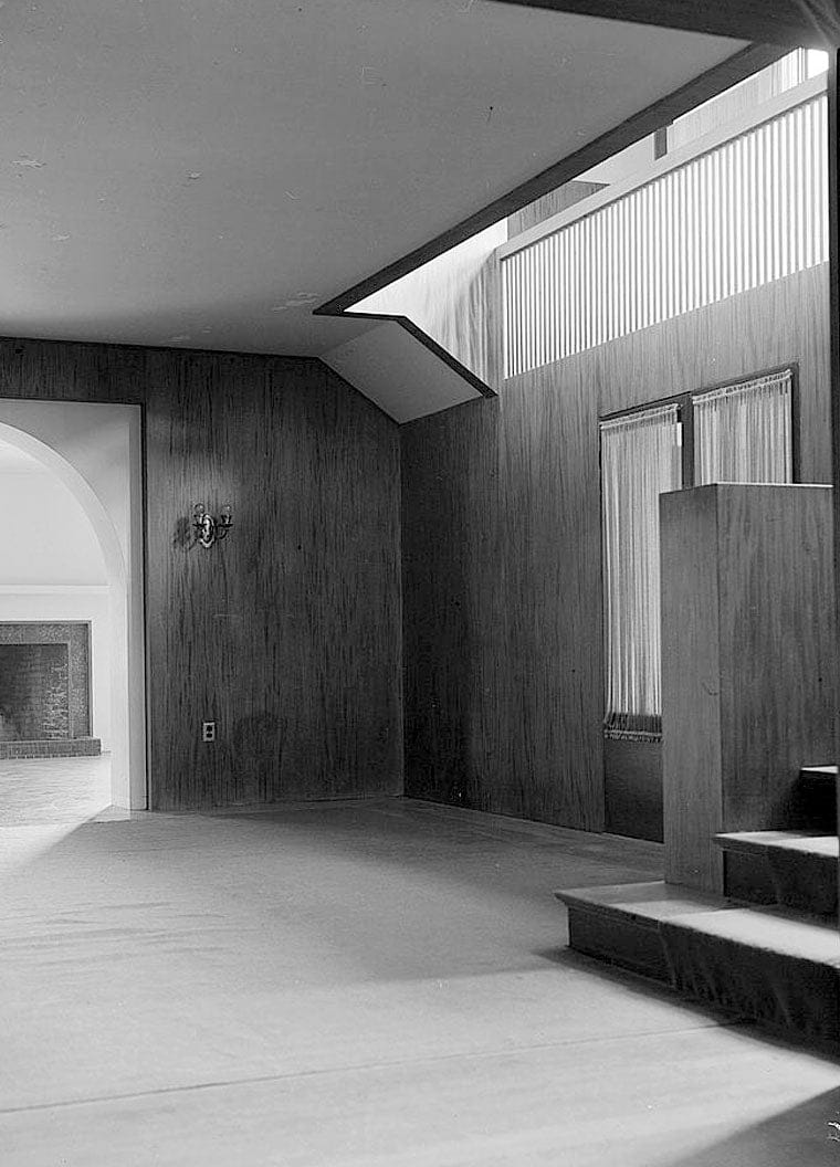 Historic Photo : Walter Luther Dodge House, 950 North Kings Road, West Hollywood District, Los Angeles, Los Angeles County, CA 17 Photograph