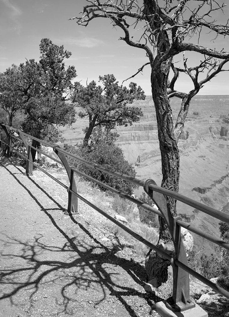 Historic Photo : West Rim Drive, Between Grand Canyon Village & Hermit Rest, Grand Canyon, Coconino County, AZ 12 Photograph
