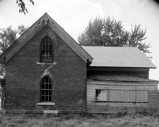Historic Photo : John Reichard House, State Route 92 vicinity, Knoxville, Marion County, IA 6 Photograph