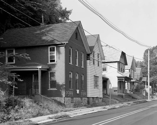 Historic Photo : Workingmen's Houses, Locust, South Locust & Dodge Streets & Southern Avenue, Dubuque, Dubuque County, IA 13 Photograph
