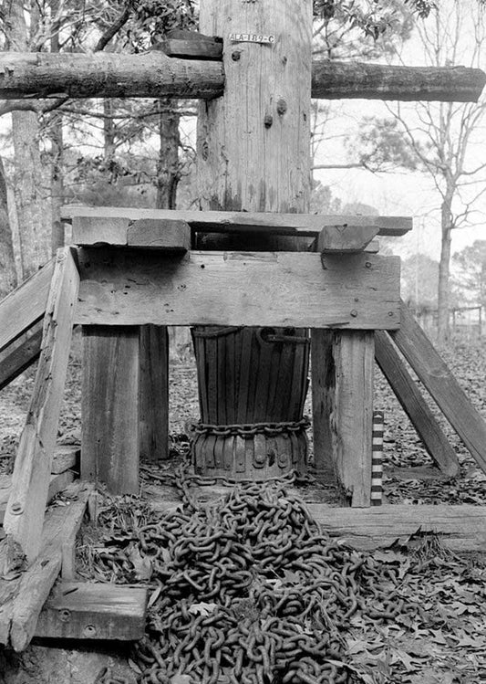 Historic Photo : Old Boat Repair Yard, Fowl River, Mon Louis, Mobile County, AL 1 Photograph