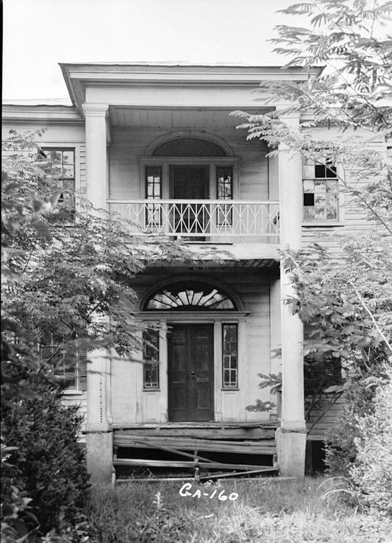 Historic Photo : Rumph House, Marshallville, Macon County, GA 3 Photograph
