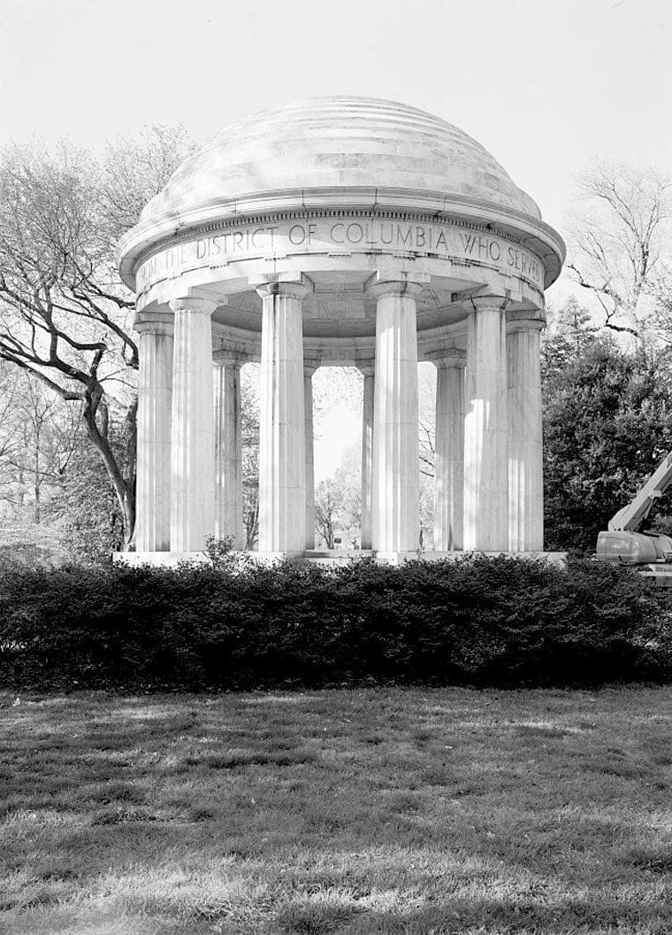 Historic Photo : District of Columbia War Memorial, West Potomac Park, Washington, District of Columbia, DC 13 Photograph