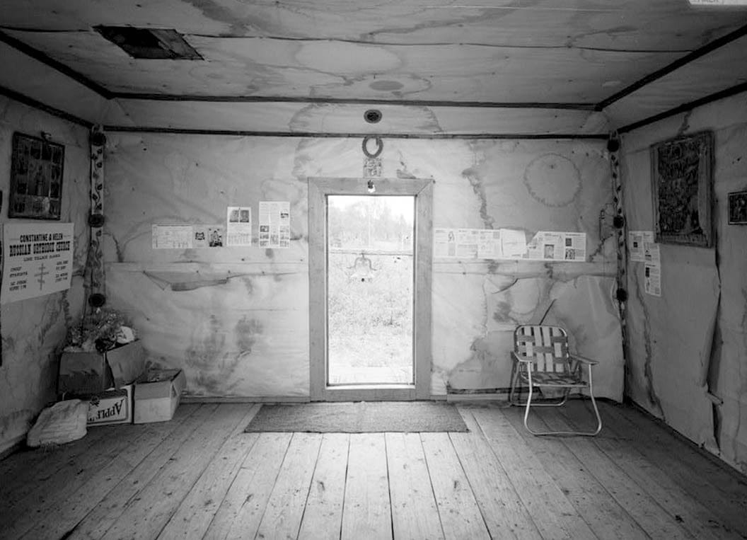 Historic Photo : Saints Constatine & Helen Russian Orthodox Church, Lime Village, Bethel Census Area, AK 3 Photograph