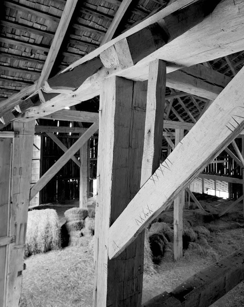Historic Photo : Phillips Bank Barn, Old Wilmington Road, Hockessin, New Castle County, DE 7 Photograph