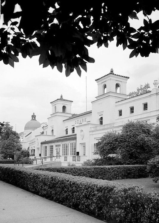 Historic Photo : Bathhouse Row, Ozark Bathhouse, Central Avenue, Hot Springs, Garland County, AR 3 Photograph
