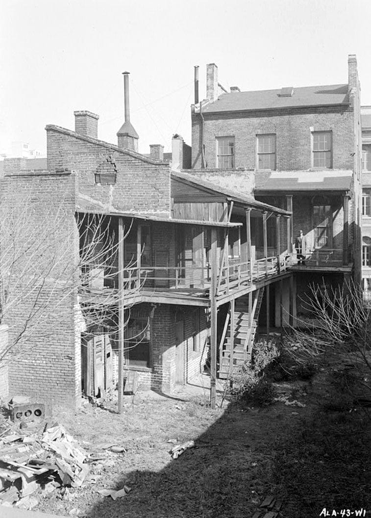 Historic Photo : Gibbons-Torry House, Gate & Privy, 60 South Conception Street, Mobile, Mobile County, AL 18 Photograph