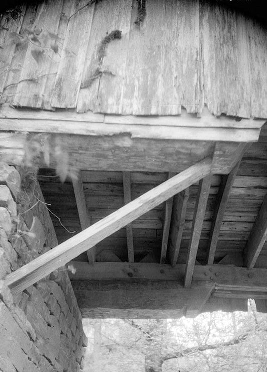 Historic Photo : Cripple Deer Creek Covered Bridge, Allsboro, Colbert County, AL 5 Photograph