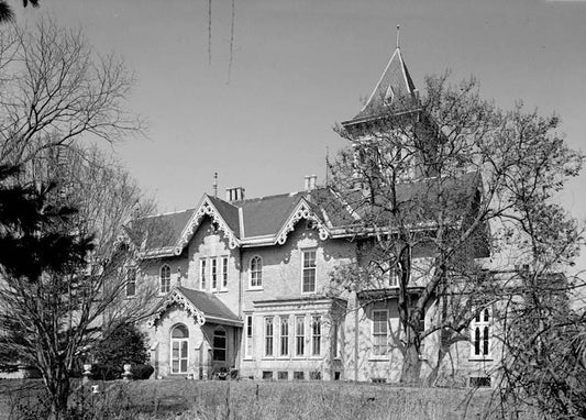 Historic Photo : Lesley-Travers Mansion, 112 West Sixth Street, New Castle, New Castle County, DE 2 Photograph