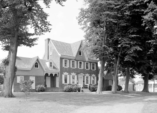 Historic Photo : Parson Thorne Mansion, 501 Northwest Front Street, Milford, Sussex County, DE 9 Photograph