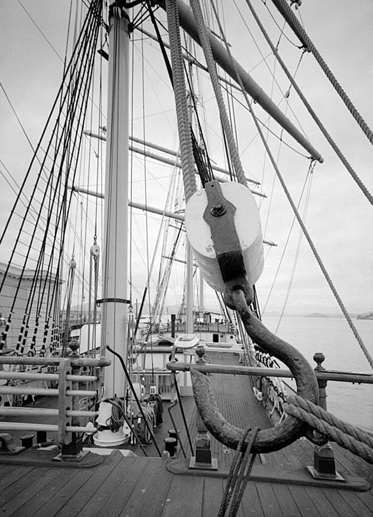 Historic Photo : Ship BALCLUTHA, 2905 Hyde Street Pier, San Francisco, San Francisco County, CA 46 Photograph