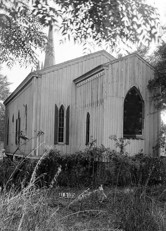 Historic Photo : St. Mary's Episcopal Church, 302 Clifton Street, Camden, Wilcox County, AL 2 Photograph