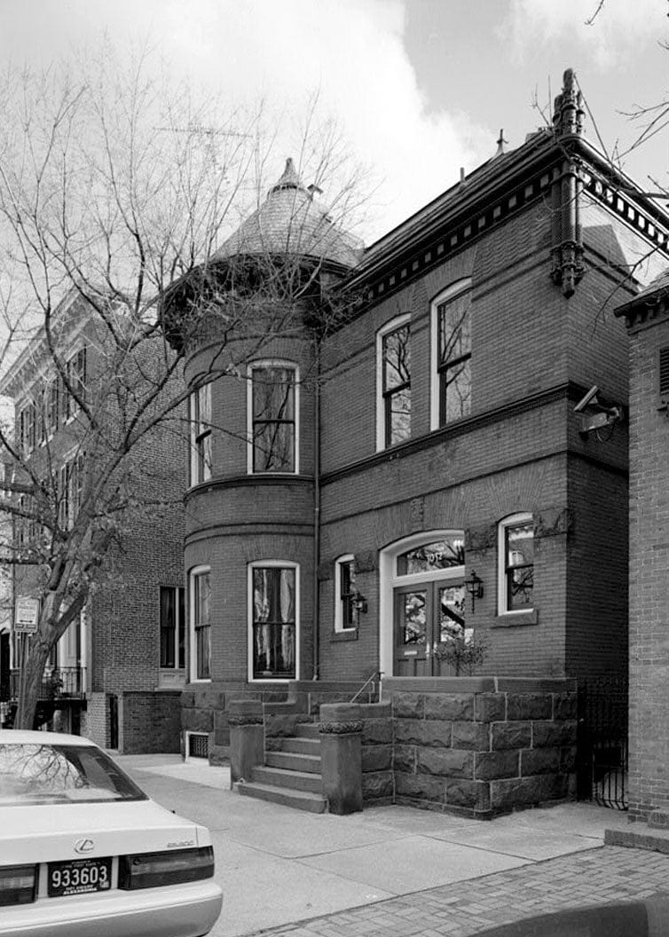 Historic Photo : William Nordlinger House, 3032 N Street, Northwest, Washington, District of Columbia, DC 1 Photograph