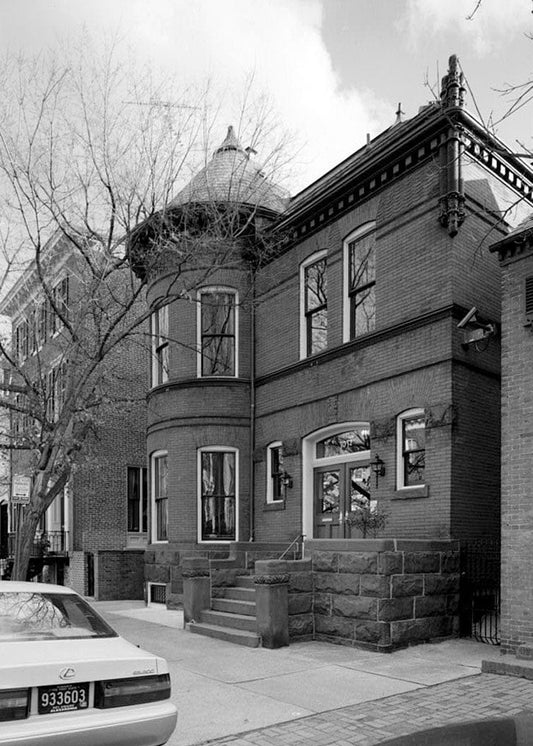 Historic Photo : William Nordlinger House, 3032 N Street, Northwest, Washington, District of Columbia, DC 1 Photograph