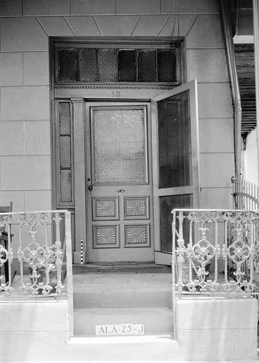 Historic Photo : Reingard Double House, 8-10 North Jackson Street, Mobile, Mobile County, AL 6 Photograph